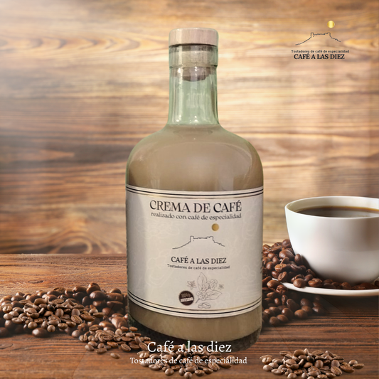 Crema de café artesanal.