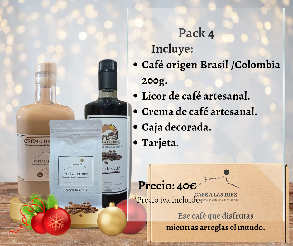 Licor de café y crema