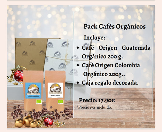 Pack Cafés Orgánicos