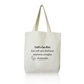 Bolsa de algodón orgánico.