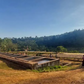 Finca de café en Chiapas, México, con zona de beneficio y paisaje montañoso